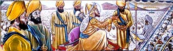 Baisakhi Day - Painting from a mural by Ed O'Brien
