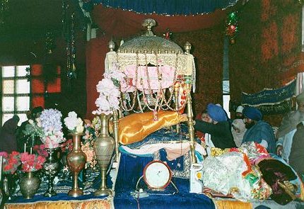 The Inner Sanctum of Gurdwara Sri Hemkunt Sahib