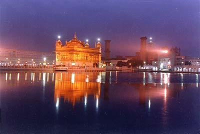 Early morning at the Golden Temple
